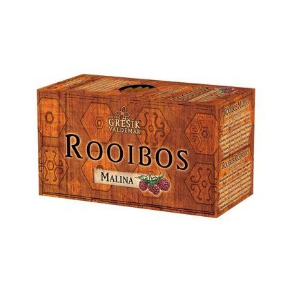 GREŠÍK Rooibos Malina 20 n.s.