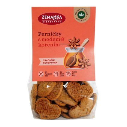 Zemanka Medové bio perníčky 100 g 1