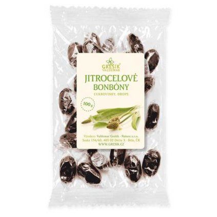 GREŠÍK Jitrocelové bonbóny 100 g
