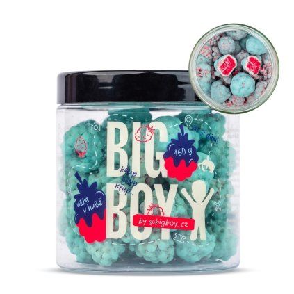 BIG BOY Modrá malina 160 g 1