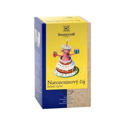 narozeninovy caj bio dvoukomorovy 27 g sonnentor