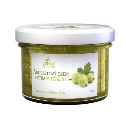 GREŠÍK Džem Angreštový extra Speciální 220g