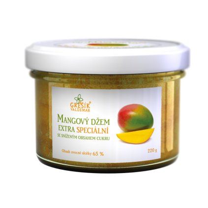 GREŠÍK Džem Mangový extra Speciální 220 g