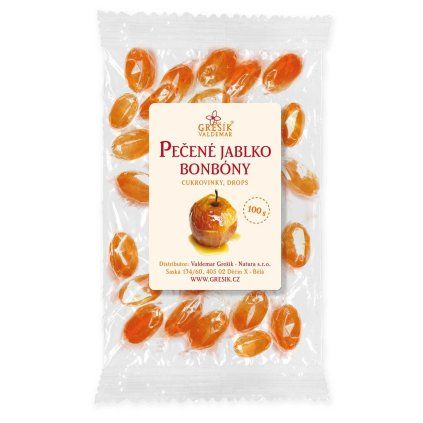 GREŠÍK Pečené jablko bonbóny 100 g
