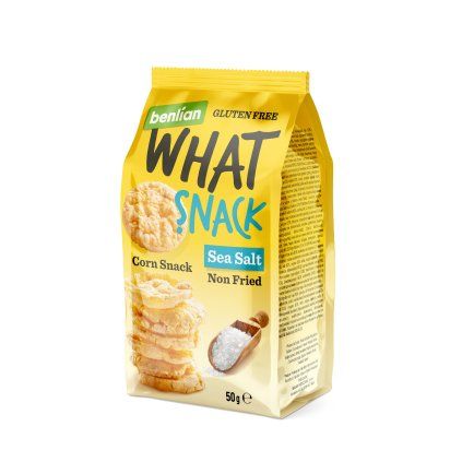 Sea Salt 50g What Snack side
