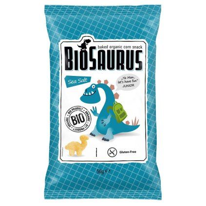 McLloyds Biosaurus snack mořská sůl 50 g