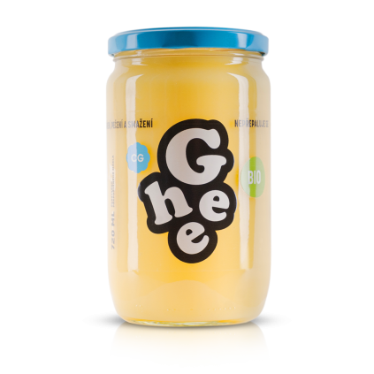 Ghee prepustene maslo 720 ml BIO 665450730549e