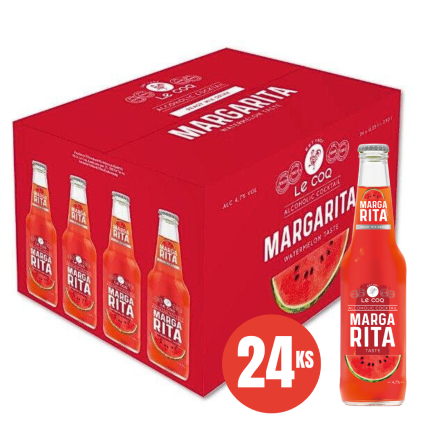 LE COQ Koktejl Margarita KARTON 24x 330 ml