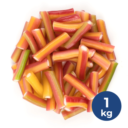 NUTSMAN Barevné sekané pendreky MIX AKCE 1 kg