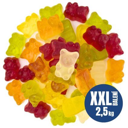 NUTSMAN Želé medvídci MIX AKCE GASTRO 2,5 kg