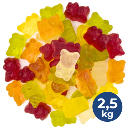 NUTSMAN Želé medvídci MIX AKCE GASTRO 2,5 kg