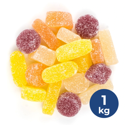 NUTSMAN Želé s kyselým posypem AKCE 1 kg