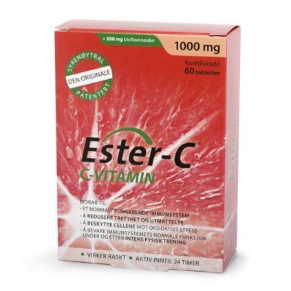 Ester C Vitamin 1000mg 60 Tabletter