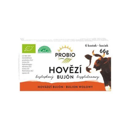 bujon hovezi bio kostky 66g probio