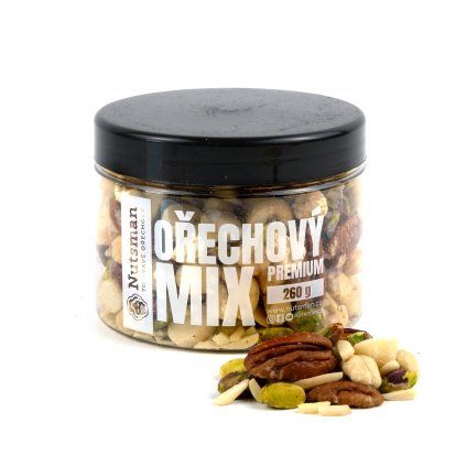 NUTSMAN Premium ořechová směs DÓZA 260 g