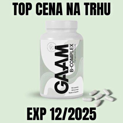 GAAM B Complex 100 kapslí EXP 122025