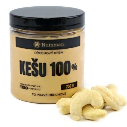 NUTSMAN Kešu krém 100%