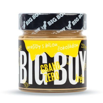 BIG BOY Grand Zero s bílou čokoládou 220 g 1