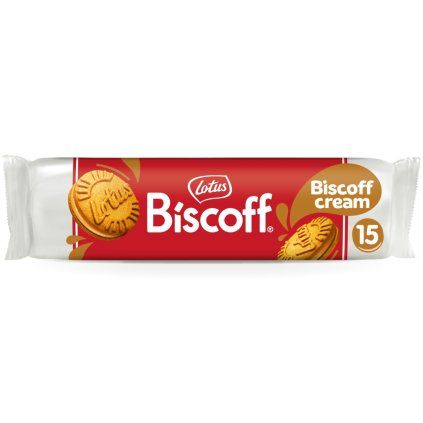 LOTUS BISCOFF Sušenky plněné krémem Biscoff 150 g