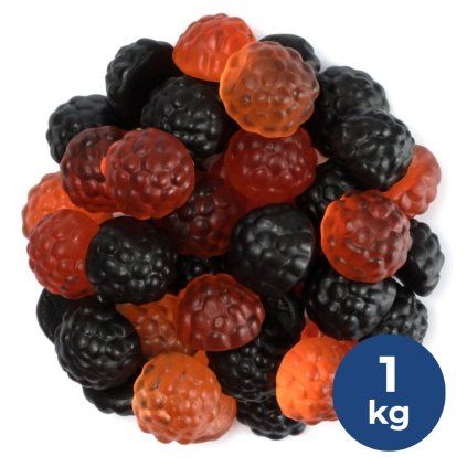 NUTSMAN Želé maliny a ostružiny AKCE 1 kg