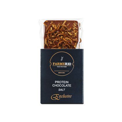 FARMERIO Protein chocolate - Salt 40 g DMT 02/2026