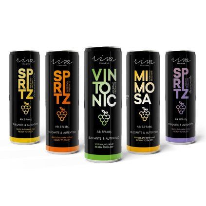 RIVA Mix drinků 5x250 ml