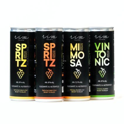 RIVA Mix drinků 4x250 ml 1