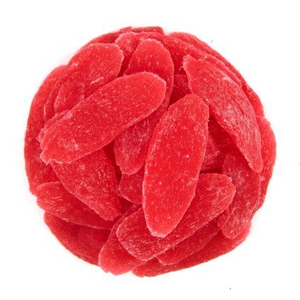 NUTSMAN Ananas plátky s příchutí jahody