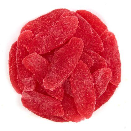 NUTSMAN Ananas plátky s příchutí maliny