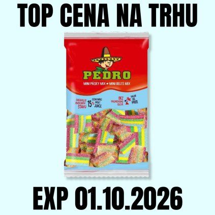 PEDRO Mini pásky mix 150 g EXP 01.10.2026