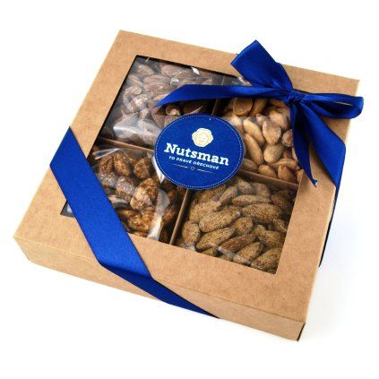 NUTSMAN Dárková kazeta Mandle Gurmán 600 g
