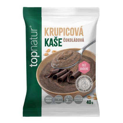 TOPNATUR Krupicová kaše Čokoláda 40 g 1