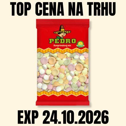 PEDRO Komprimátový mix 150 g EXP 24.10.2026
