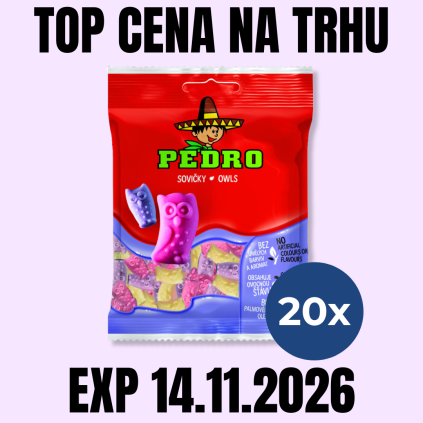 PEDRO Sovičky KRT 20x80 g EXP 14.11.2026