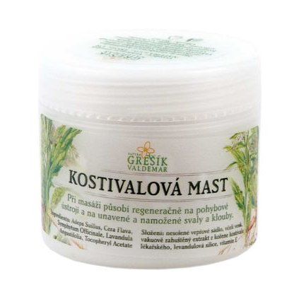 GREŠÍK Kostivalová mast 50 ml DMT 06/2026