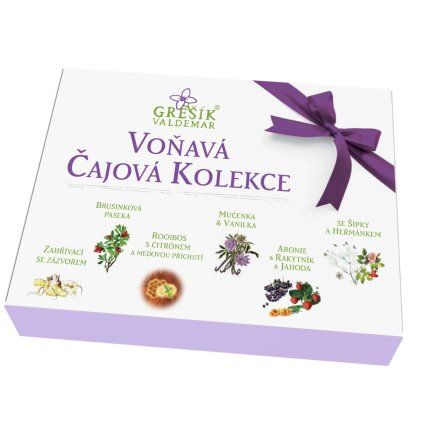 GREŠÍK Voňavá čajová kolekce 6x7 n.s. DMT 06/2026