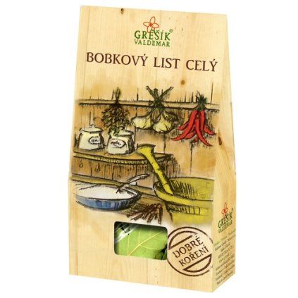 GREŠÍK Dobré koření Bobkový list celý 10g DMT 06/2026