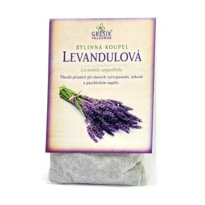 GREŠÍK Levandulová koupel 20g DMT 07/2026