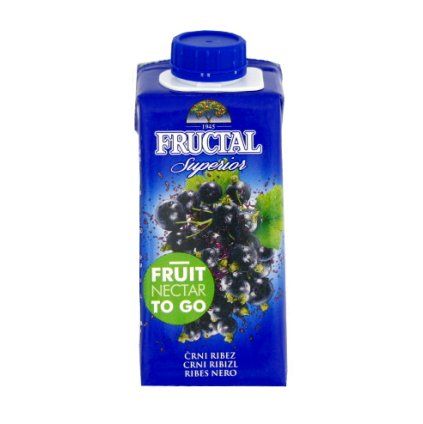 Fructal superior černý rybíz 0,2l DMT 08/2026