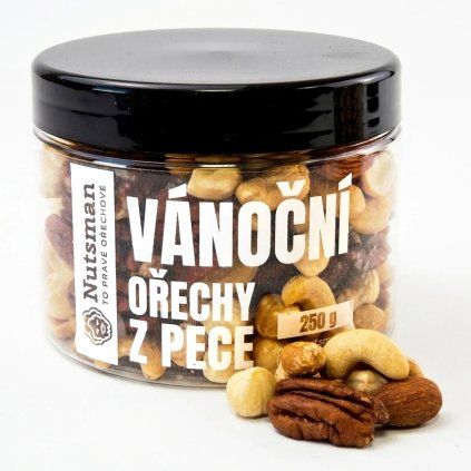 NUTSMAN Vánoční ořechy z pece 250 g 1
