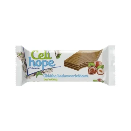 CELI HOPE Oplatka oříšková - bez lepku 35 g DMT 03/2026
