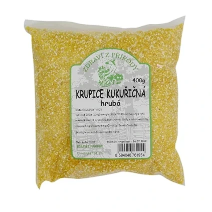 Krupice kukuřičná polohrubá 400g ZP DMT 03/2026