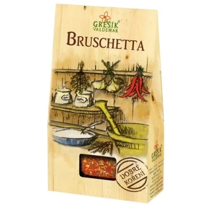 GREŠÍK Dobré koření Bruschetta 30 g DMT 03/2026