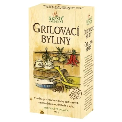 GREŠÍK Dobré koření Grilovací byliny 100 g DMT 02/2026