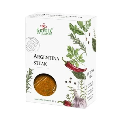 GREŠÍK Dobré koření Argentina steak 50 g DMT 02/2026