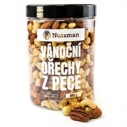NUTSMAN Vánoční ořechy z pece 500 g 1
