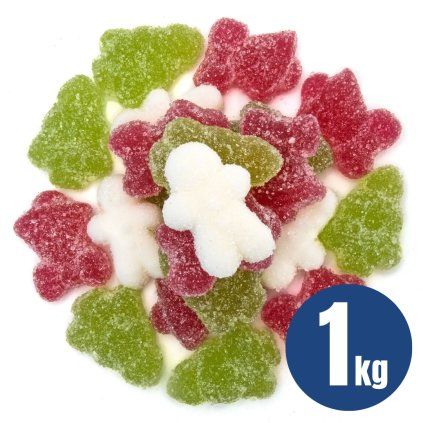 NUTSMAN Vánoční želé mix kyselý AKCE 1 kg