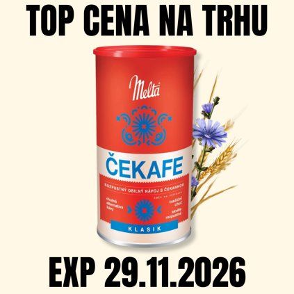 MELTA Čekafé směs 120 g EXP 29.11.2026