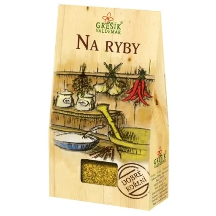 GREŠÍK Dobré koření Na ryby 30 g DMT 09/2026