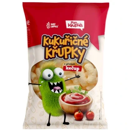 REJ Křupky s příchutí kečupu 50 g DMT 09/2026